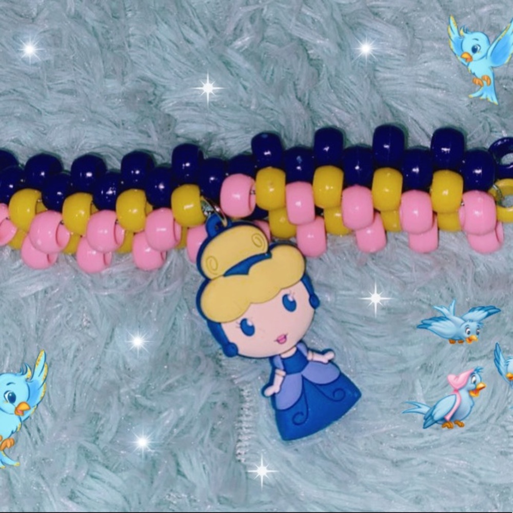 Kandi bracelet Disney Princess Cinderella